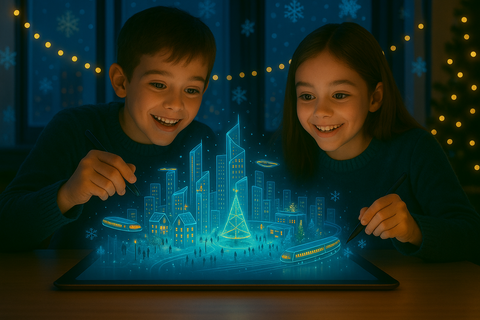 Blue Print Rebels: Hacking The Gingerbread Grid