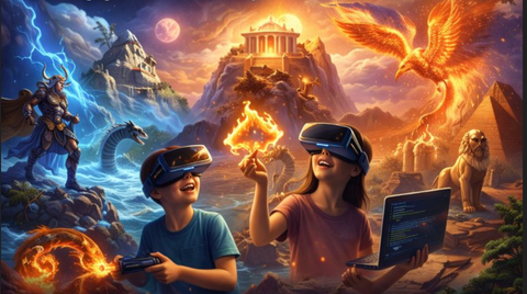 MythMaker VR: Create a Myth, Build a World