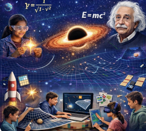 Relativity Unplugged: Exploring Einstein’s Universe Through Physics, Math & Imagination